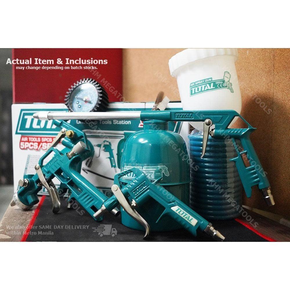 Total TATK053-3 5pcs Pneumatic / Air Tool Set - KHM Megatools Corp. Total TATK053-3 5pcs Pneumatic / Air Tool Set - KHM Megatools Corp.